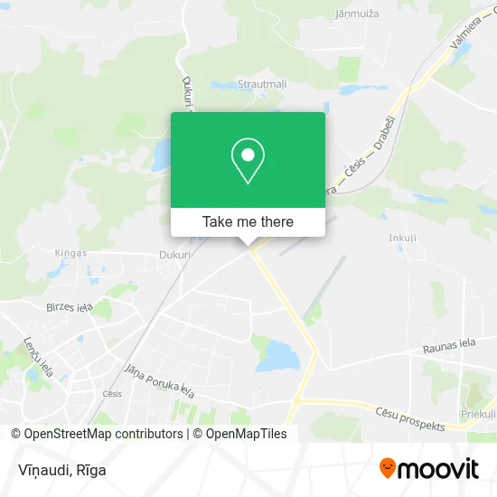Vīņaudi map