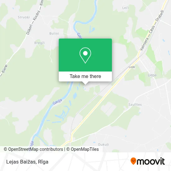 Lejas Baižas map