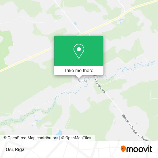 Oši map