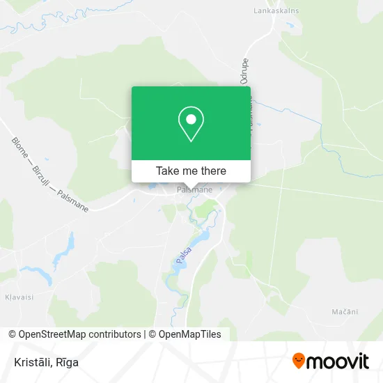 Kristāli map