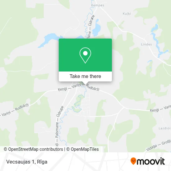Vecsaujas 1 map
