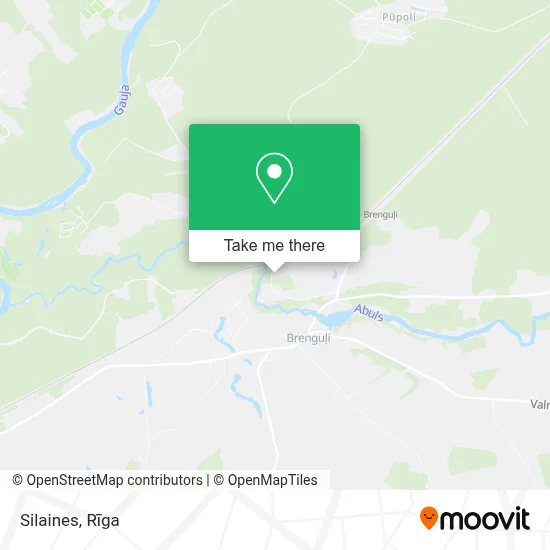 Silaines map