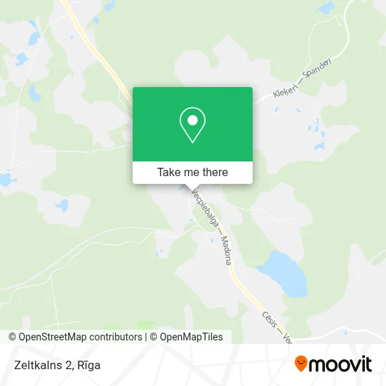 Zeltkalns 2 map