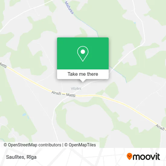 Saulītes map