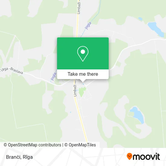 Branči map