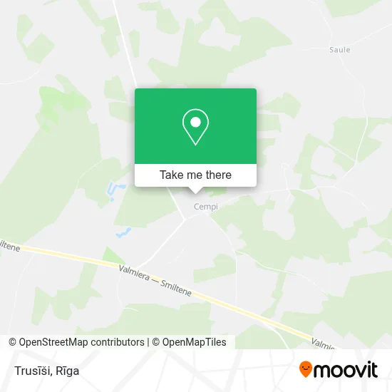 Trusīši map