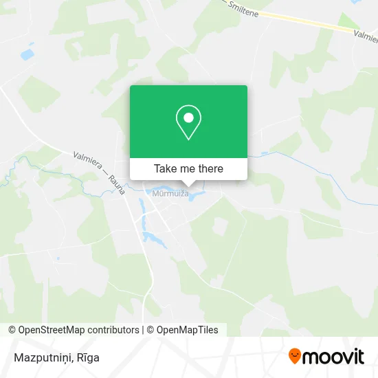 Mazputniņi map