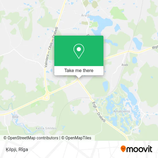Ķilpji map