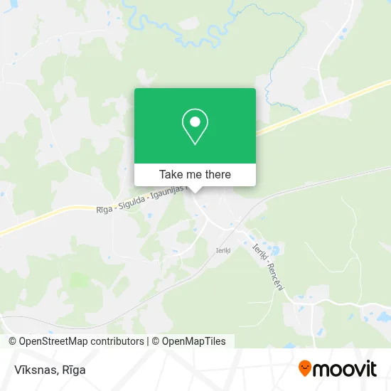 Vīksnas map
