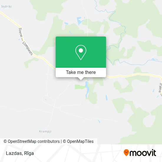 Lazdas map
