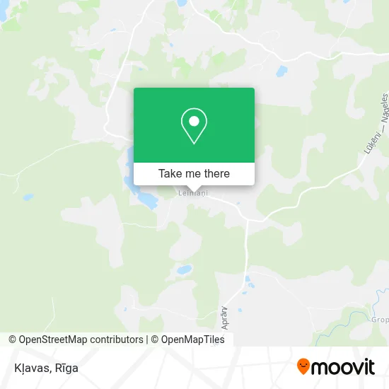 Kļavas map