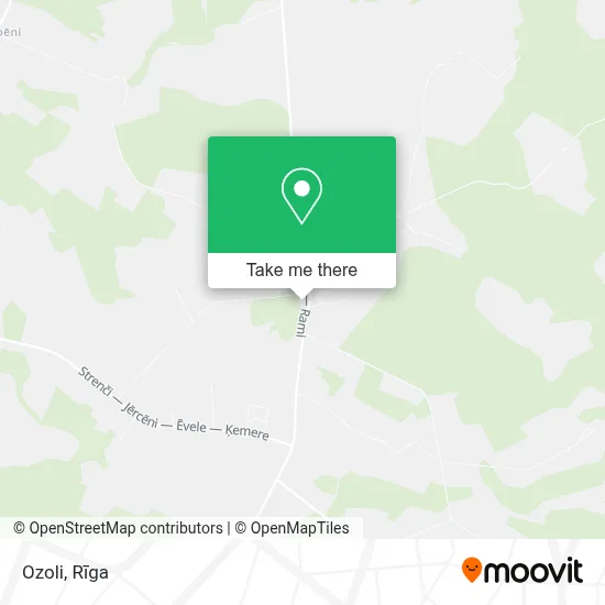 Ozoli map