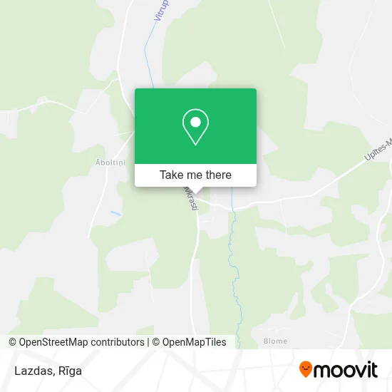Lazdas map