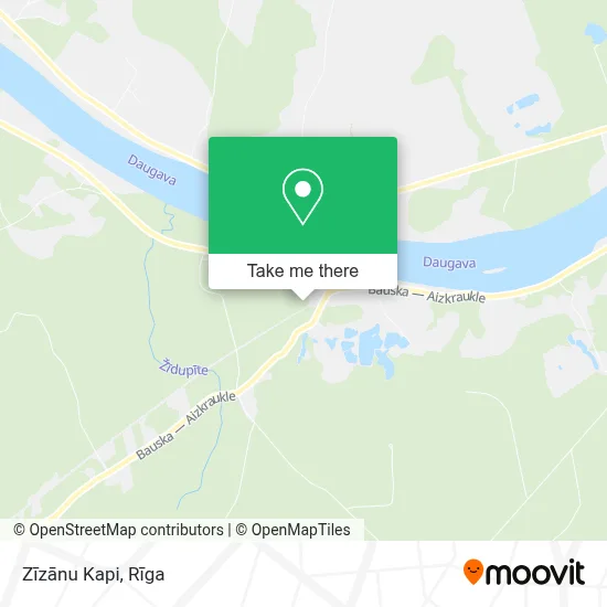 Zīzānu Kapi map
