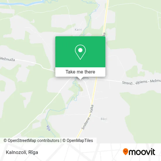 Kalnozoli map