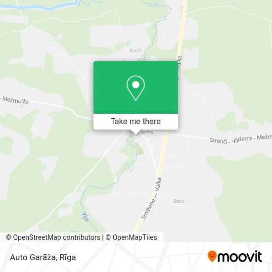 Auto Garāža map