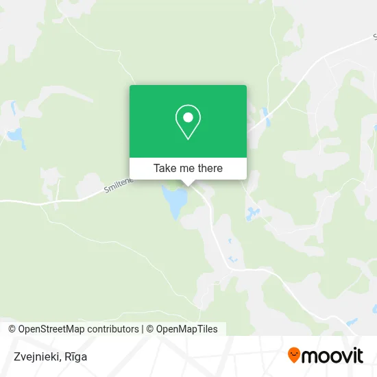 Zvejnieki map