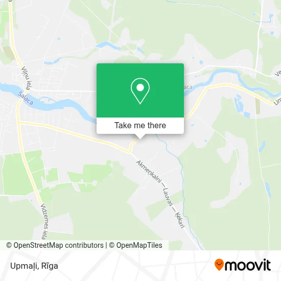 Upmaļi map