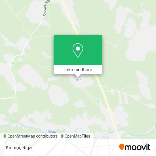 Kalniņi map