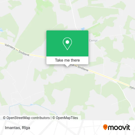 Imantas map