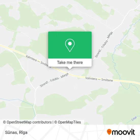 Sūnas map