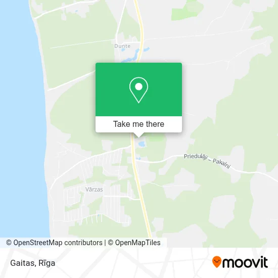 Gaitas map