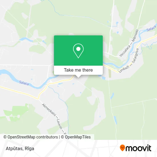 Atpūtas map