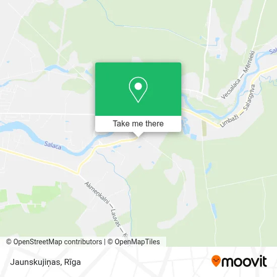 Jaunskujiņas map