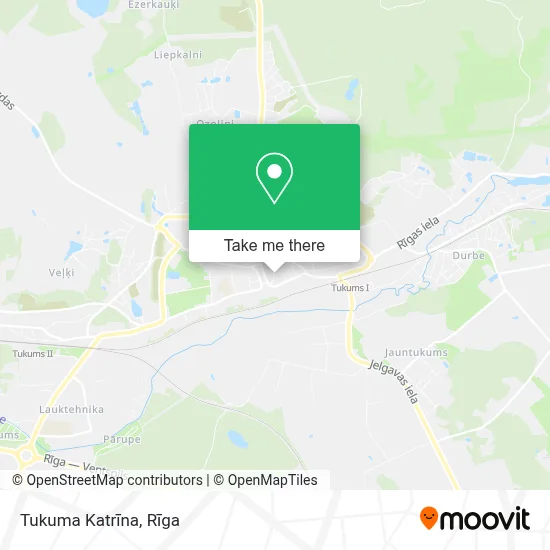 Tukuma Katrīna map