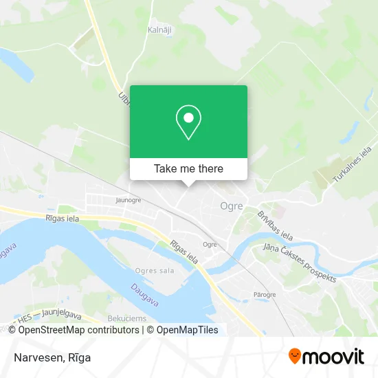 Narvesen map