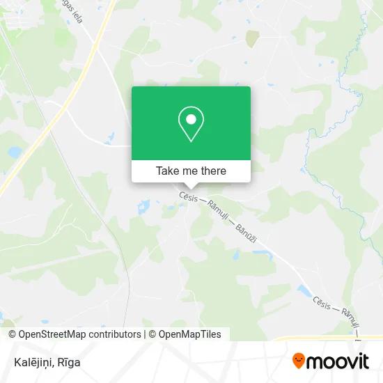 Kalējiņi map