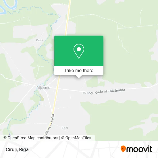 Cīruļi map