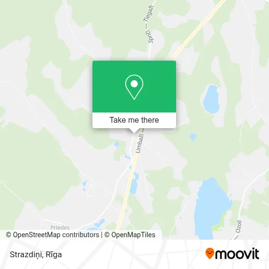 Strazdiņi map