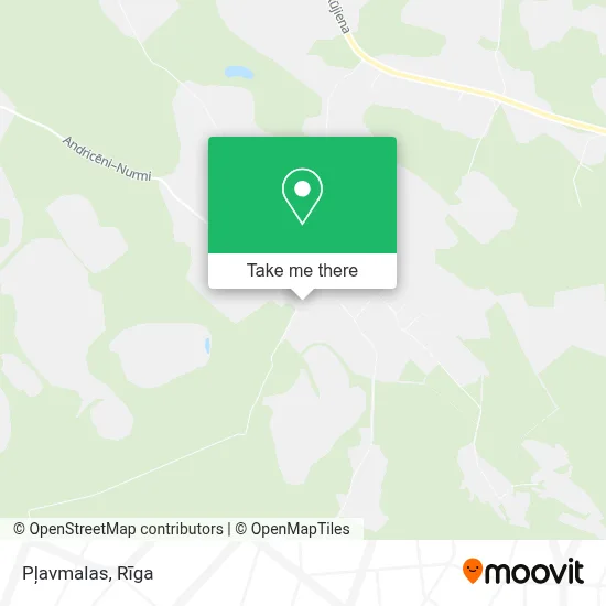 Pļavmalas map