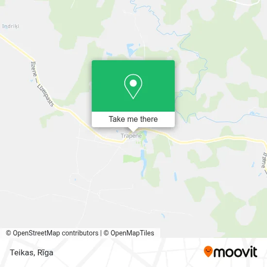 Teikas map