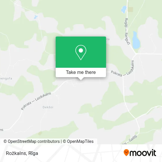 Rožkalns map