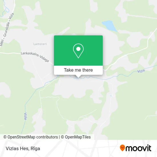 Vizlas Hes map