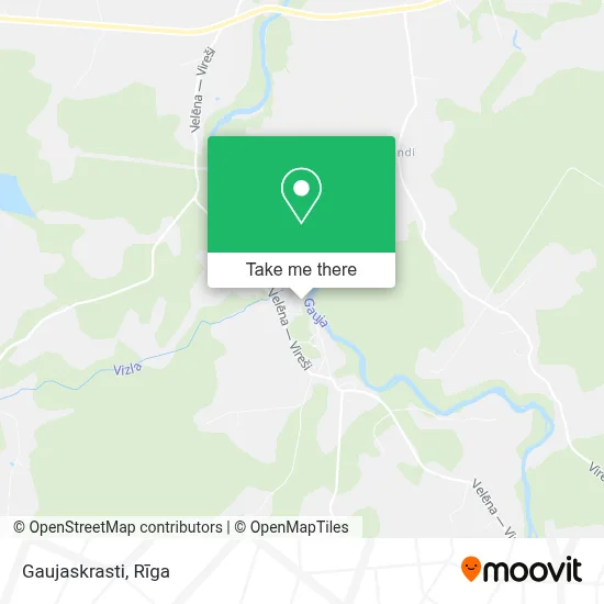 Gaujaskrasti map