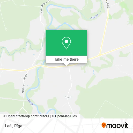 Laši map