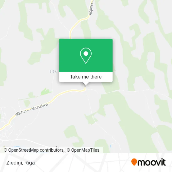 Ziediņi map