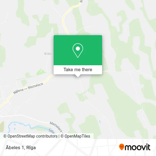 Ābeles 1 map