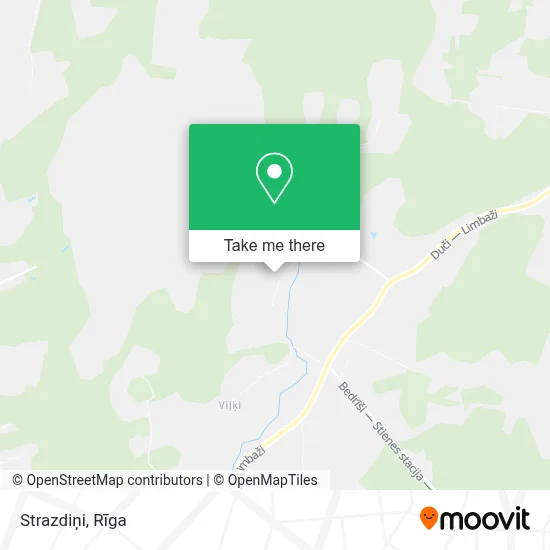 Strazdiņi map
