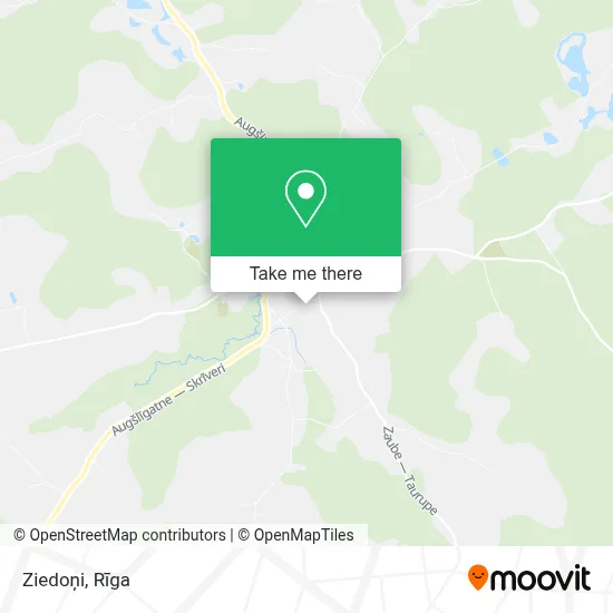 Ziedoņi map