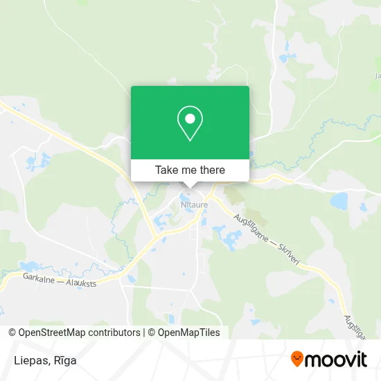 Liepas map