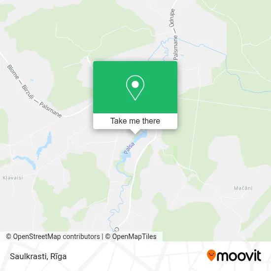 Saulkrasti map
