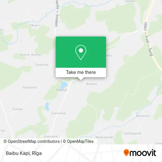 Baibu Kapi map