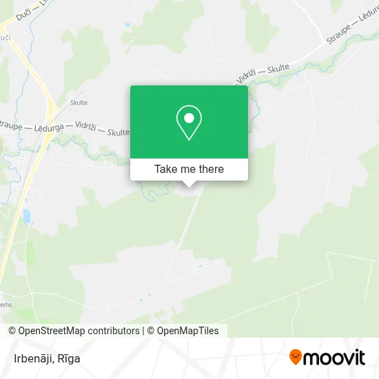 Irbenāji map