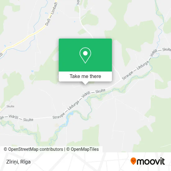 Zīriņi map
