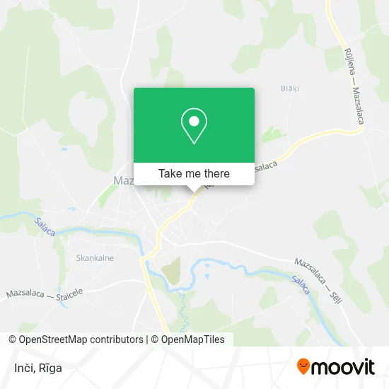 Inči map