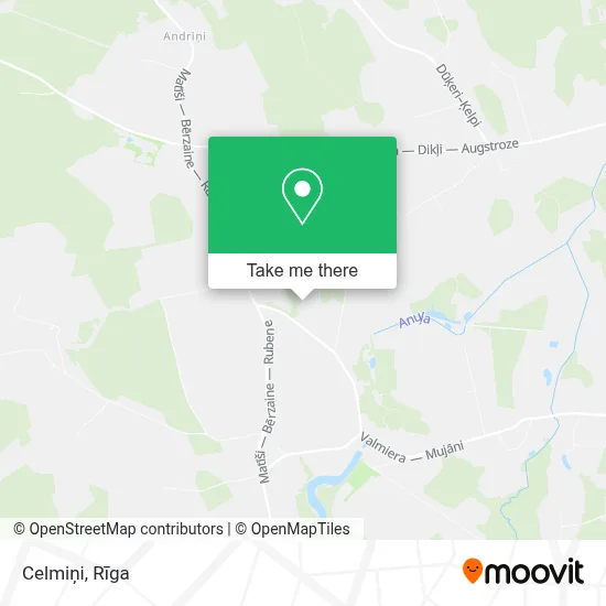 Celmiņi map